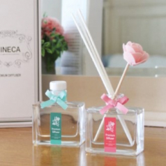 미네카 파스텔 플라워 사각 디퓨져 70ml 1P( 화이트스틱3ea+플라워스틱1ea)