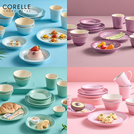 코렐 코디네이츠 브리즈스톤 14P 그릇set #2