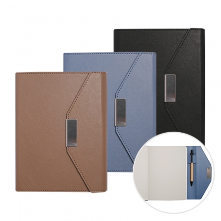 뉴프로 3단 양장 붙임식 다이어리 25절 #3