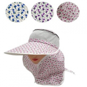 농모 꽃무늬 밭일모자 농사모자