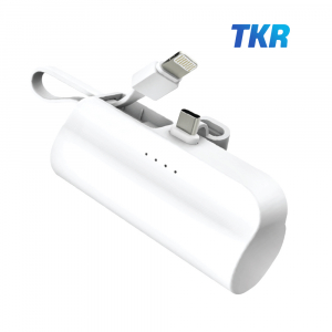 TKR 도킹형 2WAY 보조배터리 배터리팩 C젠더 + 8타입 케이블 5000mAh
