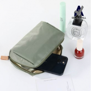 세븐몰 더블 핸들 파우치 미니 메이크업 여행용화장품 파우치