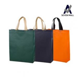 세븐몰 코팅 부직포 쇼핑백 세로형 에코백 보조가방 학원가방 준비물가방