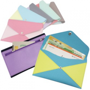 투톤 통장케이스