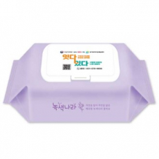 녹색나라 라벤더 물티슈(50매) 캡형