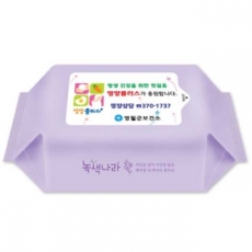 녹색나라 라벤더 물티슈(50매) 라벨형