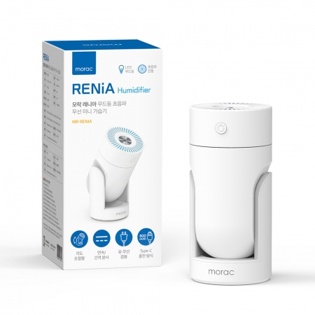 모락 레니아 무드등 초음파 무선 미니가습기 220ml MS #2