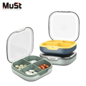 뮤스트 4칸 휴대용 알약케이스 컬러인쇄 가능 #3
