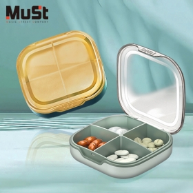 뮤스트 4칸 휴대용 알약케이스 컬러인쇄 가능 #5