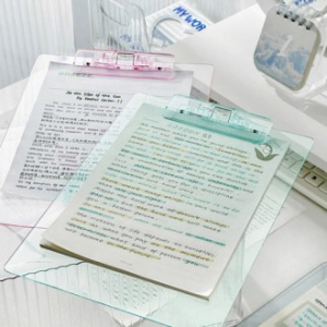 나는용 CJH631 아크릴 대형집게 서류바인더