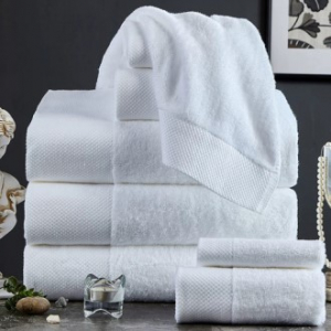 나는용 CJH796 화이트 새틴 수건 200g