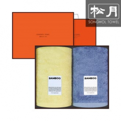 [송월타올] 뱀부 화이트라벨 타올 250g 2p 세트