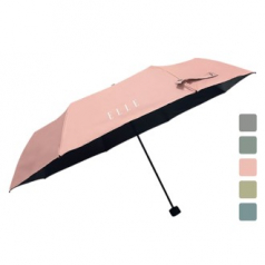 엘르 ELLE 55 파스텔 UV차단 암막 3단 수동우양산