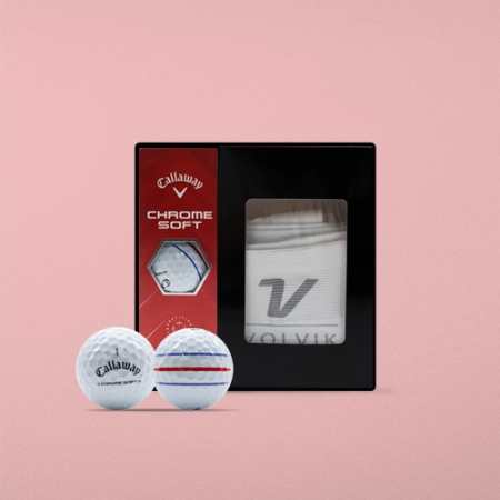 캘러웨이 크롬소프트 soft 3구 트리플트랙 볼빅 손등 가리개 토시 선물세트 #2