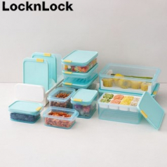 락앤락 106s12 프리저 핏 냉동실 정리 밀폐용기 풀 세트 12P