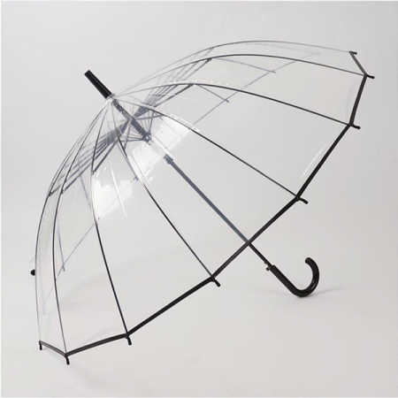 튼튼한 16K 투명 비닐 장우산 #3