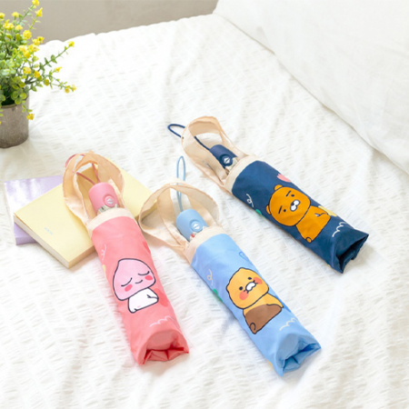 캐릭터 포인트 3단 자동 우산 #2