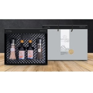 히말라야 핑크솔트 / 통흑후추 / 홍게 간장세트(4P)