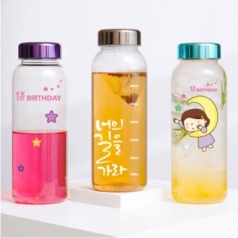 오보틀 대용량 메탈 트라이탄 젖병소재보틀 1000ml / 풀칼라가능