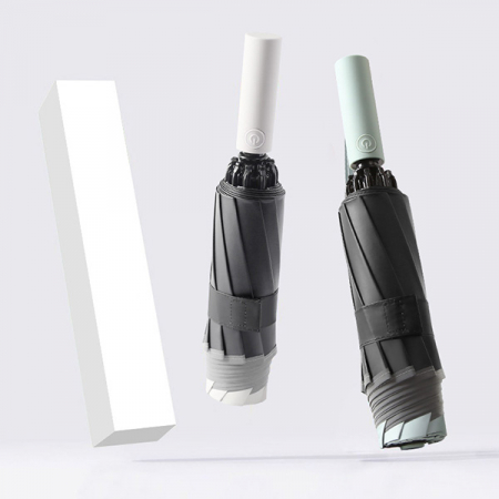 포유렐라 튼튼한 24k 거꾸로 휴대용 3단 암막 접이식 휴대용 자동우산 #3