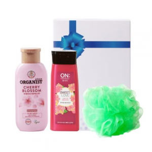 오가니스트샴푸 바디워시 샤워볼 3종