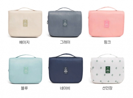 고급형 세면 파우치 멀티백, 여행용 파우치 (3단) #2