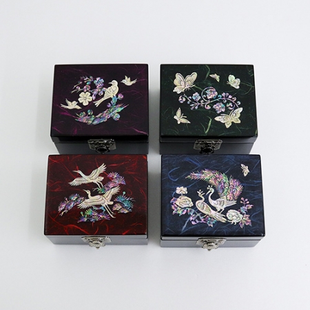 아름누리 전통무늬 컬러 미니보석함 #2