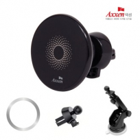 액센 CM100 맥세이프 차량용 고속 무선충전 거치대세트(+맥세이프링 포함)