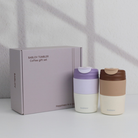 바블로브 스텐 텀블러 2종 선물세트 400ml TT800 #2