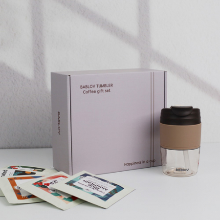 바블로브 트라이탄 보틀 드립백 커피세트, 워터보틀 텀블러 드립커피 세트 BCG2종 MB6618 #3