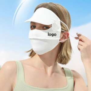 아이스골프 썬캡 + 일체형 마스크 골프마스크