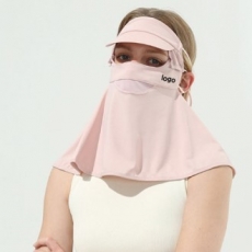 풀페이스 마스크 썬캡 골프마스크 썬캡 어깨 햇빛 가리개