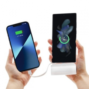 듀얼 미니 보조배터리 PM-20C, C타입, A 8핀, W C+C