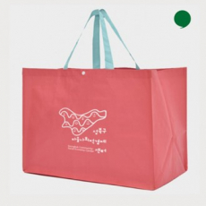 레트로 타포린 시장가방 대형 53x38x30cm, 특대형 핑크