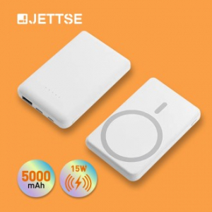 JETTSE 맥세이프 5100mAh 15W 무선 고속충전 보조 배터리