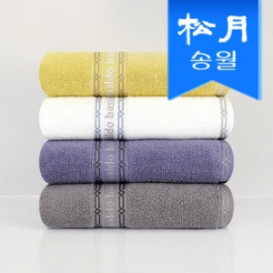 [송월타올] AB 체인 140g 1매 세면타올 기념수건 답례품
