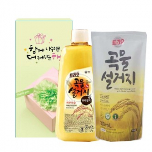 애경 트리오 곡물 주방세제 세트