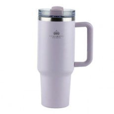 영국R 보온, 보냉 빅머그 텀블러 1200ml 라이트퍼플