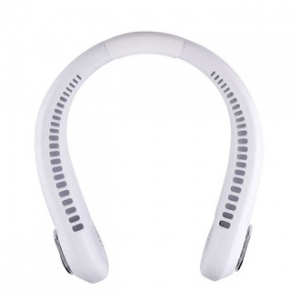 비즈 BZ-FL20 목덜이 넥밴드 선풍기, 스마트 LED 넥밴드 선풍기