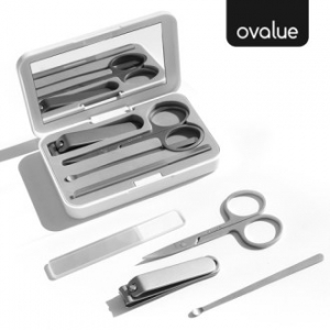 오밸류 프리미엄 손톱깎이 세트, 거울 케이스 // 칼라인쇄