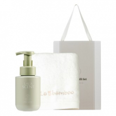 퓨어센스 더 마음가는 선물세트 퍼퓸 핸드워시 + 밤부 세면타올