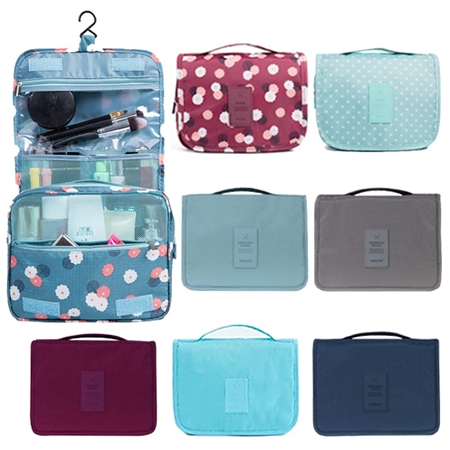 여행용 세면 파우치 (여행용 파우치 3단) 세면백