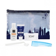 루무드 네이비메쉬 알뜰형 여행용세트 5종