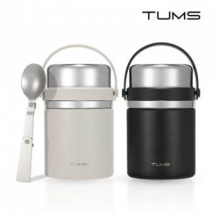 텀스 보울 푸드자 620ml+접이식 숟가락 세트