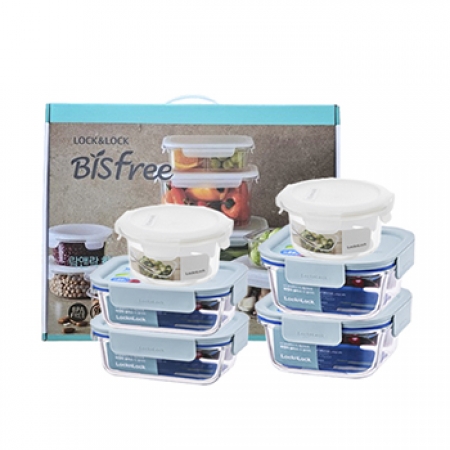 락앤락 더클리어 내열유리 밀폐용기 6종 세트 #2