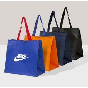 장바구니형 컬러 타포린백 대형120g 4색