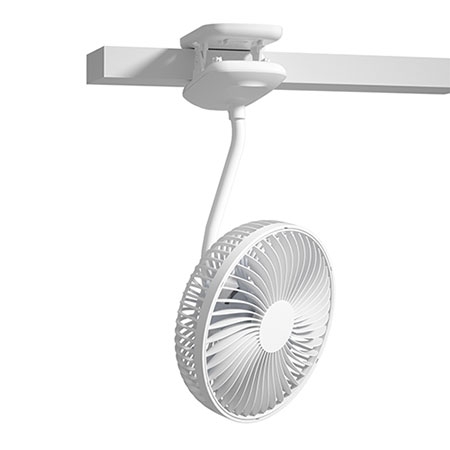 아이노트 TBC100 클립형 충전식 무선 탁상용 선풍기 BLDC 각도조절 유모차 집게 #5