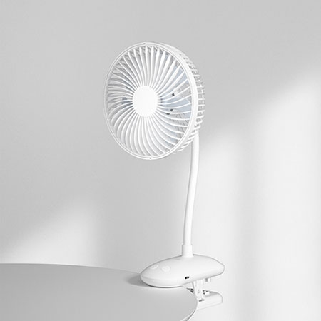 아이노트 TBC100 클립형 충전식 무선 탁상용 선풍기 BLDC 각도조절 유모차 집게 #2