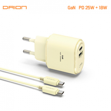 드리온 가정용 GaN PD 25W 2구 CtoC 고속 충전기 버터 #2
