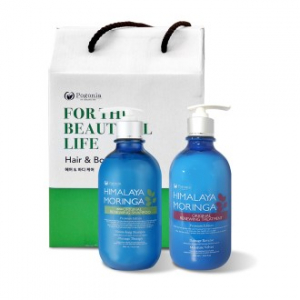 히말라야 모링가 오리지널 리뉴잉 샴푸 500ml 1개 + 트리트먼트 500ml 1개